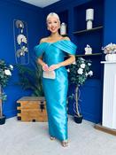 Elizabeth Bardot Occasion Dress Turquoise image