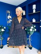 Candy Mini Dress Floral Black image