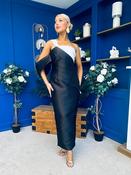 Francis Detailed Occasion Top &amp; Skirt Set Black