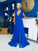 Philipa Tulle Occasion Dress Orchid Cobalt image