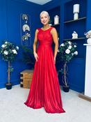 Jennifer Detailed Occasion Dress Metallic Rouge image