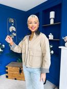 Samantha Detailed Jacket Beige