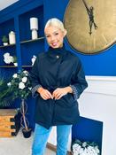 Jacinta Detailed Jacket Navy image