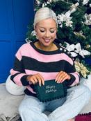 Happy Holidays Cosmetics Bag Forest