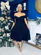Dawson Bandot Detailed Occasion Dress Black image