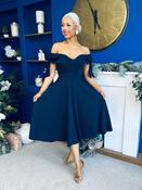 Dawson Bandot Detailed Occasion Dress Navy image