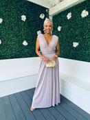 Andrea Occasion Maxi Dress Blush