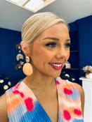 Saxon Drop Earrings Gold image