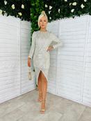 Danielle Sequin Dress Silver image