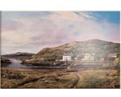 Clifden Harbour Stretched Canvas image