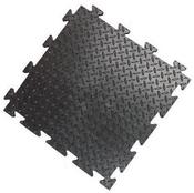 Antislip PVC Tile 470mm x 470mm x 14mm, Black
