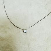 Silver Cz Pendant - Caragh Jewellers image