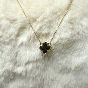 Gold Clover Pendant - Caragh Jewellers
