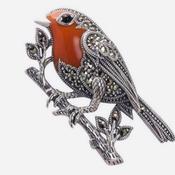 Robin Brooch - Caragh Jewellers image