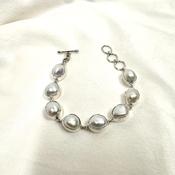 Silver Pearl Bracelet - Caragh Jewellers image