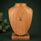 Oval Emerald Pendant - Caragh Jewellers