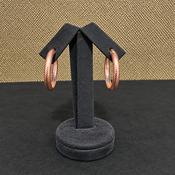 Rosegold Hoops - Caragh Jewellers