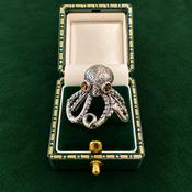 Silver Octopus Ring - Caragh Jewellers image