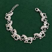 Silver Horse Brooch - Caragh Jewellers