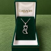 Silver Fox Pendant - Caragh Jewellers image
