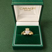 Diamond Claddagh - Caragh Jewellers image