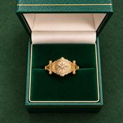 Gold Diamond Ring - Caragh Jewellers image