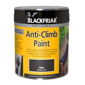 Blackfriar Anti Climb Paint - 2.5 Litre - Black image