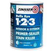 Zinsser Bullseye 1-2-3 - 5L - White image