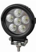 DURITE Vehicle Work LED Spot Light 12/24v 1800Lm 6x3w Lamp 0-420-65 image