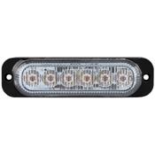 DURITE 4x Vehicle LED Amber Strobe Warning Lights 12-24V