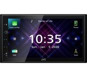 JVC KW-M560BT 6.8" Apple CarPlay Android Auto Bluetooth DAB Radio Mechless image