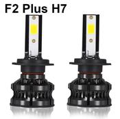 H7 Headlamp 6500K 80W Car Headlight 14000LM/pair 12V LED Bulb image