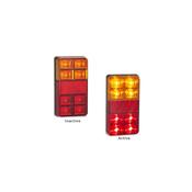 LED AUTOLAMPS 2pcs 12V Compact Combination Lamp Stop / Tail / Indicator / Reflector 151BAR2