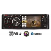 KDX Audio R-091BT 12V 3.5'' Single Din Stereo with Bluetooth / USB / SD / AUX / Reversing Camera Input image