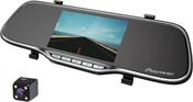 PIONEER VREC-200CH 2CH Dash Cam Rear View Mirror DVR Recording Front &amp;amp; Car Rear Camera image