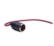 2PCS Universal 12V /24V Car Cigarette Lighter Female Socket Plug Auto Charger Cable Power Connector Adapter image