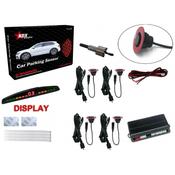 KDX Car Audio 4x Reversing Parking Sensors with Display image