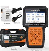 FOXWELL NT650 Elite OBD2 Automotive Scanner SAS A/F OIL EPB BRT DPF 26+ Reset Diagnostic Code Reader image