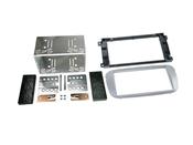 CONNECTS2 Ford Double Din Fascia Plate (Silver) Vehicles With Oval Shaped