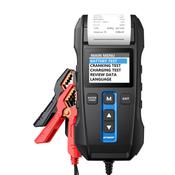 TOPDON BT300P 12V Car Battery Tester with Printer Vehicle Cranking Charging Scanner Tool