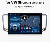 Car Stereo CarPlay Volkswagen Sharan 13inch Android Touchscreen 2Din Autoradio image