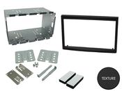 CONNECTS2 Citroen Car Radio Double Din Fascia Plate (Black)