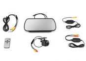 7inch New Upgraded Clip-On Mirror Monitor &amp;amp; Reversing Camera Kit