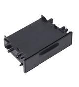 1DIN Pocket with Closure Car Radio Universal Storage Box Replacement for Auto Parts