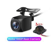 Car Rearview Camera with Beeping Radar 1080P Resolution WaterProof 145°Wide-Angle image