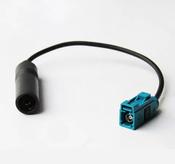 Car 12V Audio FM Aerial Antenna Female Fakra Adapter Connector to Din