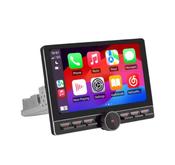 10inch Universal 1Din Car Stereo 360° Rotatable Wireless CarPlay 4G Android Multimedia Player WiFi GPS image