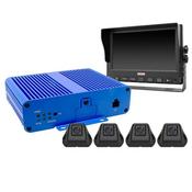 DURITE 360° 2D &amp;amp; 3D Bird’s-eye view 1080p FHD Touchscreen Integral SSD DVR Camera System Kit 0-870-75 image