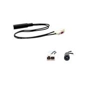 Blue/ White Double Fakra Female to DIN Female Antenna Adaptor image