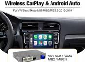 CarPlay Module Volkswagen Skoda Seat MIB MIB2 MIB2.5 Wireless CarPlay Android Auto Interface Box